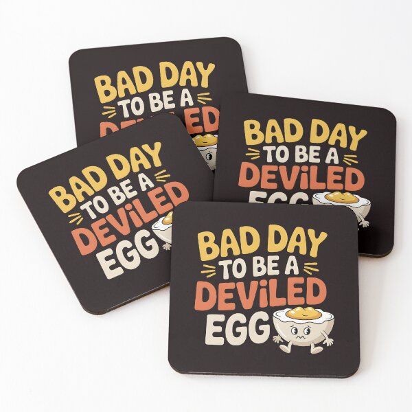 Item preview, Thanksgiving Dinner Humor – Bad Day to Be a Deviled Egg designed and sold by Redgiant87x.