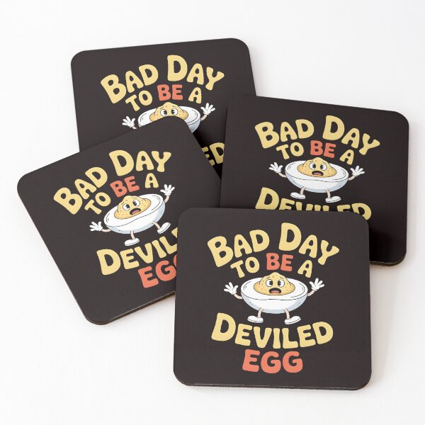 Item preview, Bad Day to Be a Deviled Egg – Hilarious Thanksgiving Favorite designed and sold by Redgiant87x.