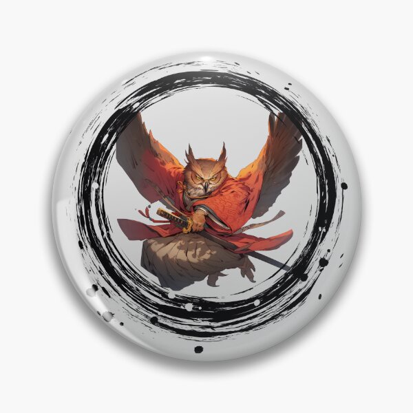 Artikelvorschau, Sengoku Owl-024 (Kreis) entworfen und verkauft von Mecha Brave Studio.