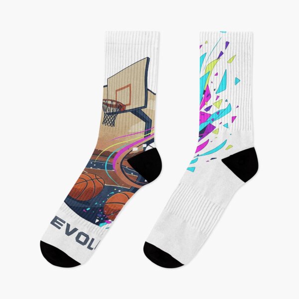 Item preview, Basketball Evolution: Retro Meets Modern designed and sold by Dzblack.