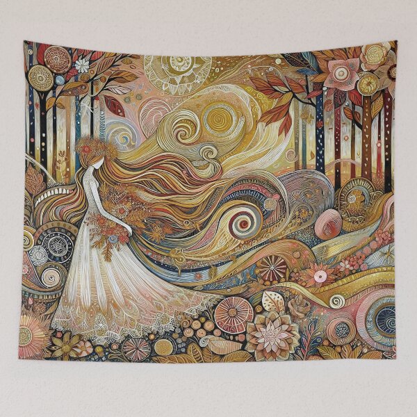 Item preview, Whispers of the golden forest designed and sold by Karaburmagirl.
