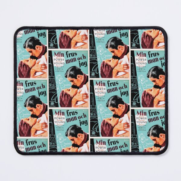 Item preview, Vintage Swedish Movie Poster | Mid-20th Century Art Deco Style | Min Frus Man Och Jag | Romantic & Dramatic Themes designed and sold by artofuniverse.