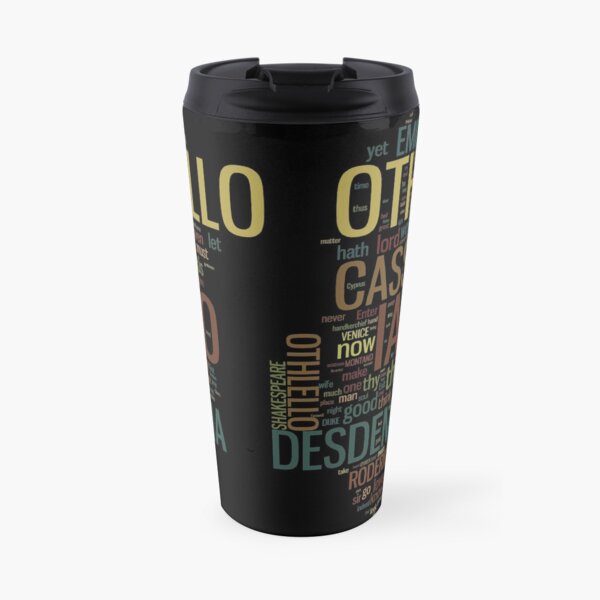 Shakespeare's Othello Wordplay Travel Mug