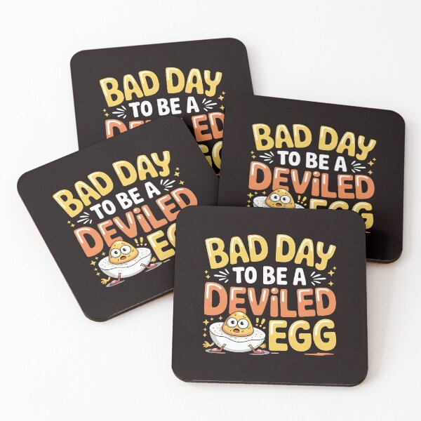 Item preview, Funny Deviled Egg Shirt – Bad Day to Be a Deviled Egg designed and sold by Redgiant87x.
