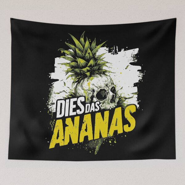Item preview, Skull with pineapple hairdo – This is the pineapple designed and sold by drizzd.