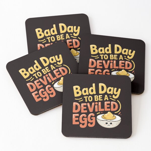 Item preview, Bad Day to Be a Deviled Egg – Thanksgiving Foodie Humor designed and sold by Redgiant87x.