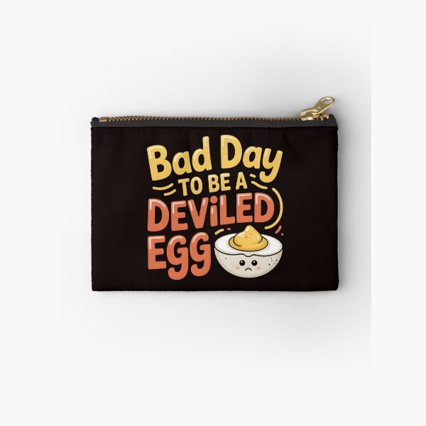 Item preview, Bad Day to Be a Deviled Egg – Thanksgiving Foodie Humor designed and sold by Redgiant87x.