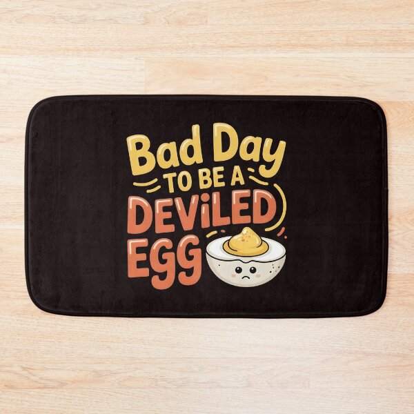 Item preview, Bad Day to Be a Deviled Egg – Thanksgiving Foodie Humor designed and sold by Redgiant87x.