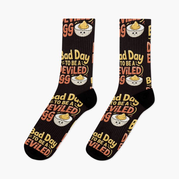 Item preview, Bad Day to Be a Deviled Egg – Thanksgiving Foodie Humor designed and sold by Redgiant87x.