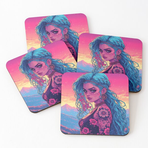 Item preview, Retro Beautiful Girl designed and sold by pexoboy.