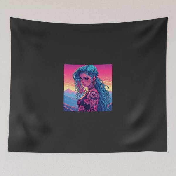 Item preview, Retro Beautiful Girl designed and sold by pexoboy.