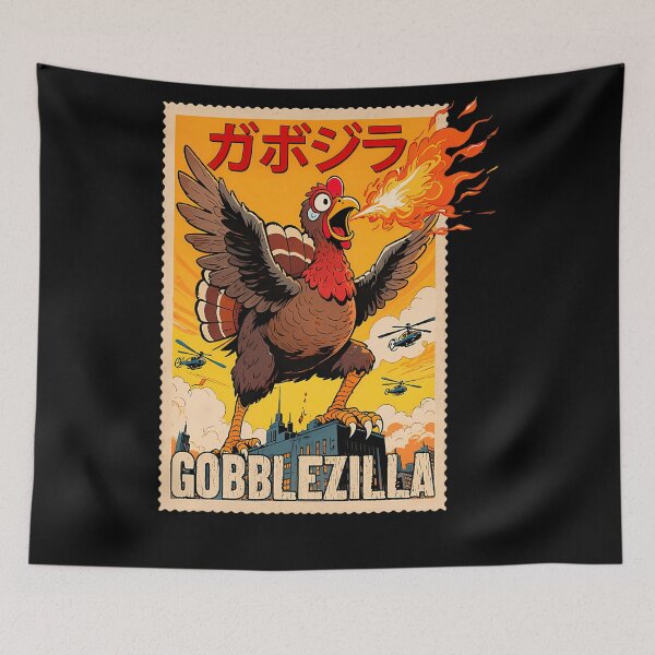 Item preview, Humor Style Gobblezilla Retro Happy Thanksgiving Quote Funny designed and sold by nguyenconguan80.
