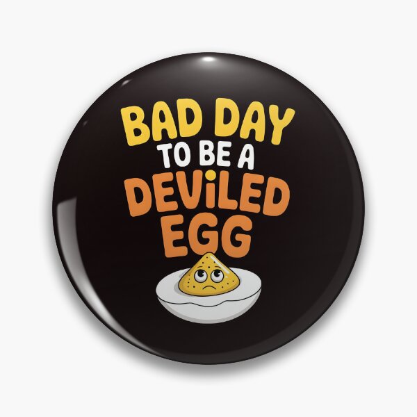 Item preview, Bad Day to Be a Deviled Egg – Funny Turkey Day Design designed and sold by Redgiant87x.
