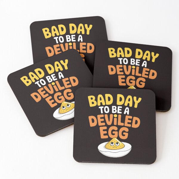 Item preview, Bad Day to Be a Deviled Egg – Funny Turkey Day Design designed and sold by Redgiant87x.