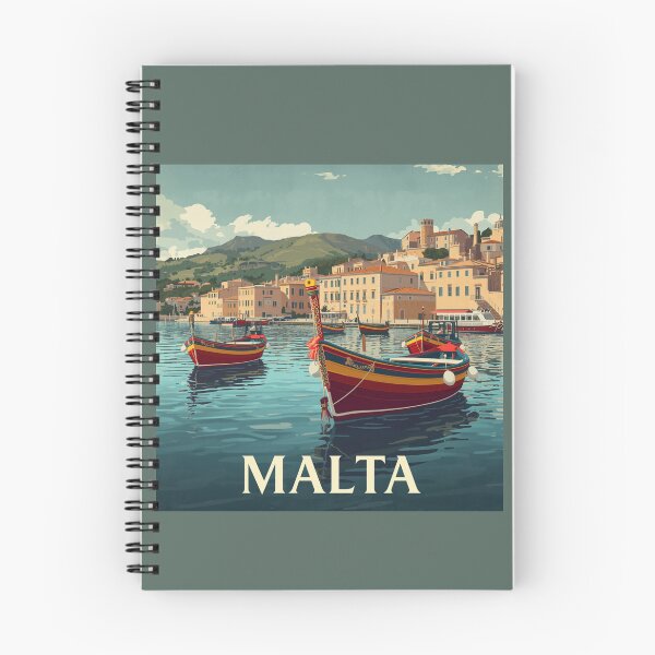 Item preview, Malta Travel Poster designed and sold by CaliforniaDi.