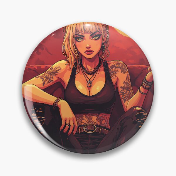 Item preview, Retro cool Beautiful Girl  designed and sold by pexoboy.