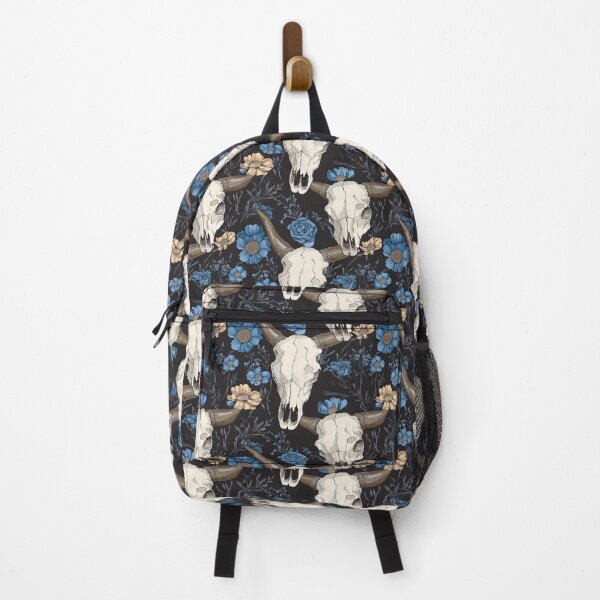 Item preview, Flowery Cow Skull – Rustic and Bohemian Pattern designed and sold by MidArtForge.