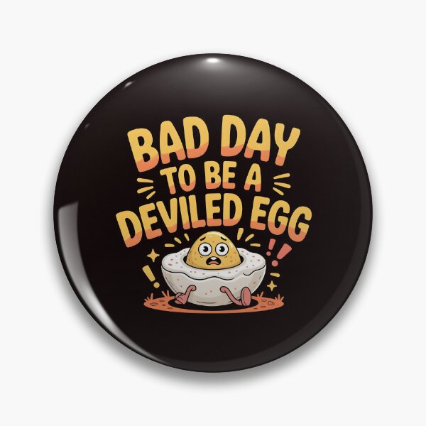 Item preview, Deviled Egg Lover Gift – Bad Day to Be a Deviled Egg designed and sold by Redgiant87x.