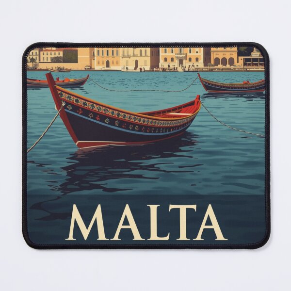 Item preview, Malta Travel Poster designed and sold by CaliforniaDi.