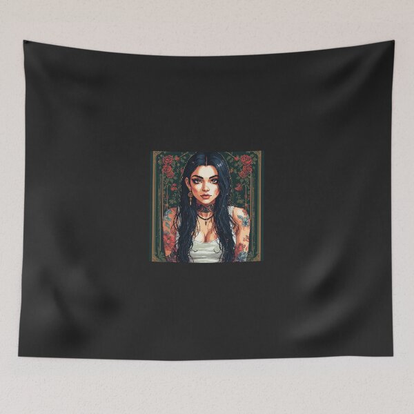 Item preview, Retro Beautiful Girl  designed and sold by pexoboy.