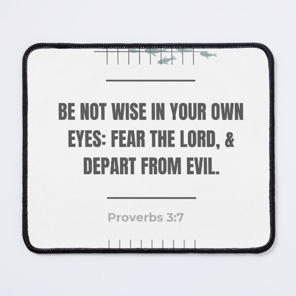 Item preview, Proverbs 3:7 designed and sold by Undonemadenew.