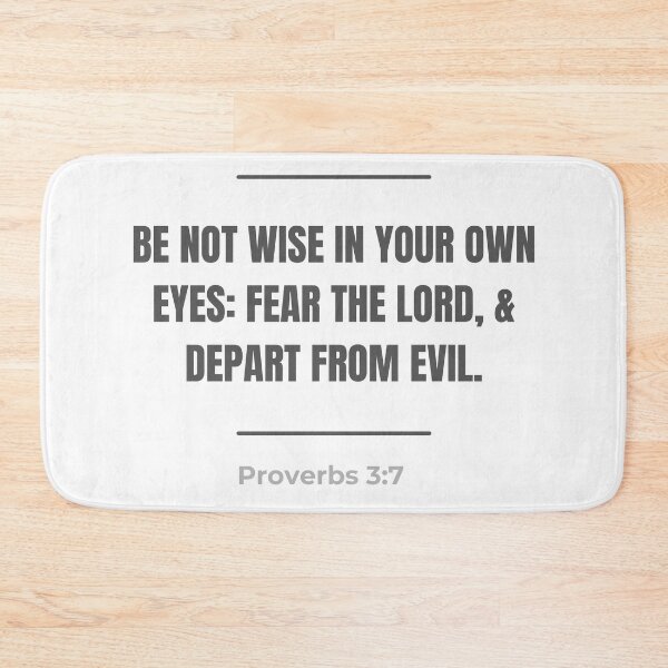 Item preview, Proverbs 3:7 designed and sold by Undonemadenew.