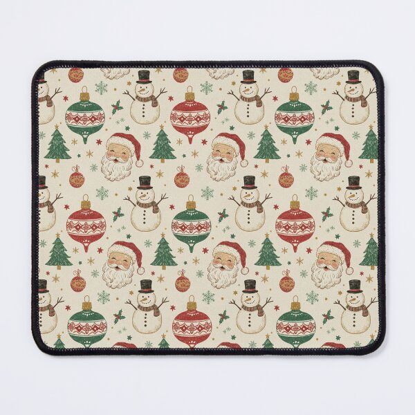Item preview, Vintage Christmas seamless pattern designed and sold by Meemaart.