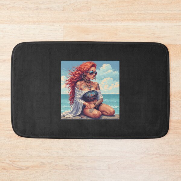 Item preview, Retro Beautiful Girl  designed and sold by pexoboy.