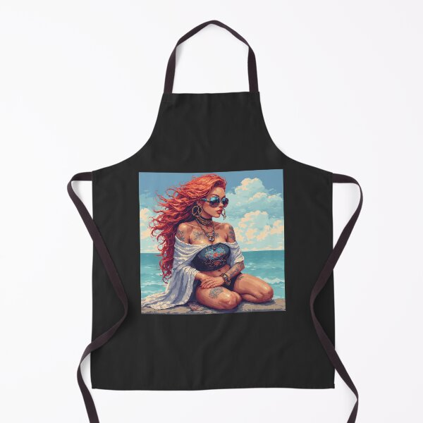 Item preview, Retro Beautiful Girl  designed and sold by pexoboy.