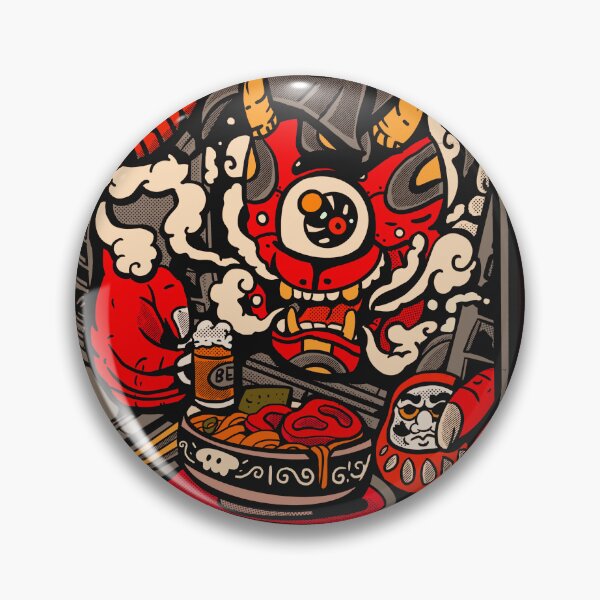 Aperçu de l'œuvre Ramen Yokai créée et vendue par MuloPops.