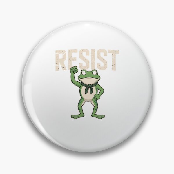 Item preview, Resist Portland Frog Empowering Protest Gift designed and sold by wellie-chic.