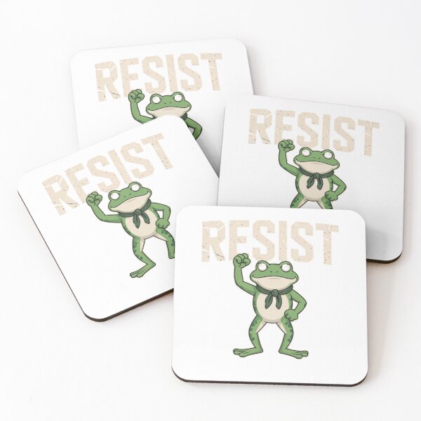 Item preview, Resist Portland Frog Empowering Protest Gift designed and sold by wellie-chic.