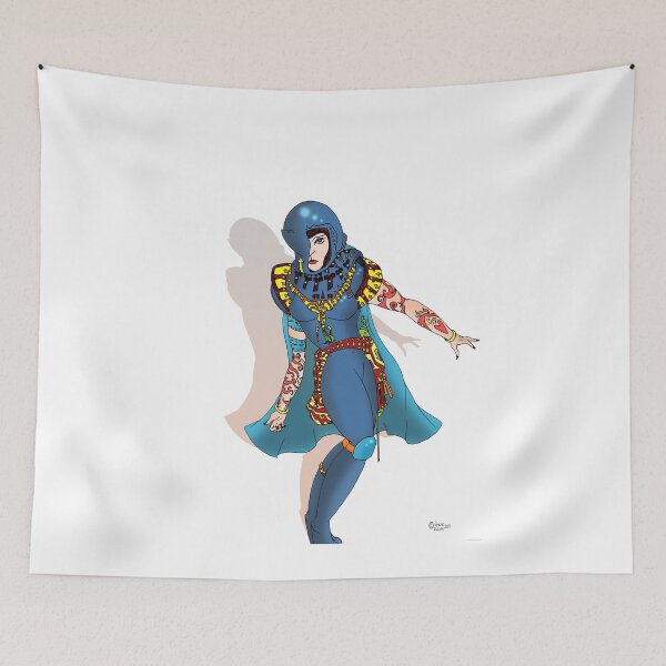 Item preview, Blue Science fiction Warrior   designed and sold by Grant Wilson.