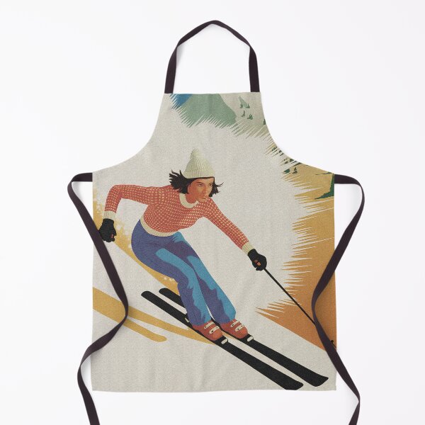 Item preview, Vintage Colorado Ski Poster – Retro Snow Mountain Art Print for Skiers, Travelers & Outdoor Adventure Lovers designed and sold by paulo silveira.