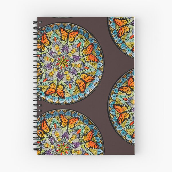 Item preview, Mariposas y abejas Monach - Polinizadores designed and sold by KFStudios.