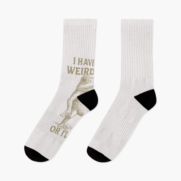 Item preview, “I Have To Say Weird Stuff Or I’ll Die — Frog Coffee” designed and sold by BrookePage271.