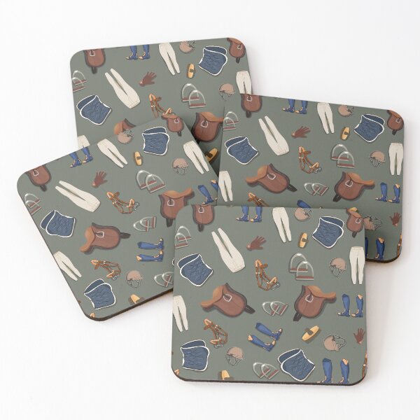 Item preview, Horseback Riding Seamless Pattern designed and sold by Fleur-DiDi-Lis.