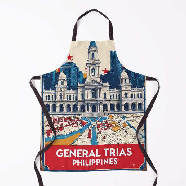 Item preview, General Trias Philippines 1950s Retro Poster Tourism designed and sold by TravelersGems.