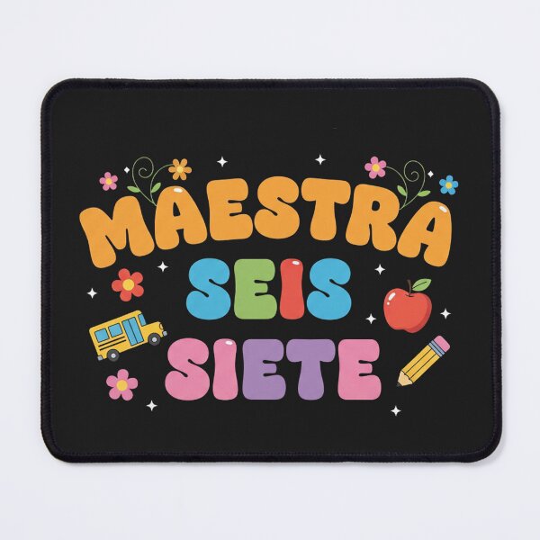 Item preview, Maestra 67 Six Seven Spanish Teacher Bilingual SEIS Siete designed and sold by faridman.