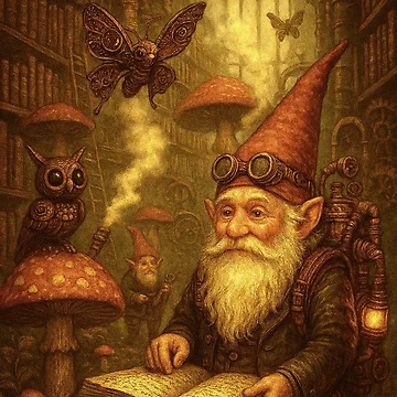 Artwork thumbnail, Magic Library by Conteceres
