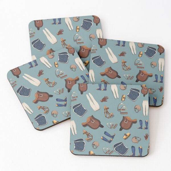 Item preview, Copy of Horseback Riding Seamless Pattern designed and sold by Fleur-DiDi-Lis.