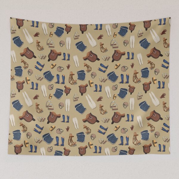 Item preview, Copy of Copy of Horseback Riding Seamless Pattern designed and sold by Fleur-DiDi-Lis.