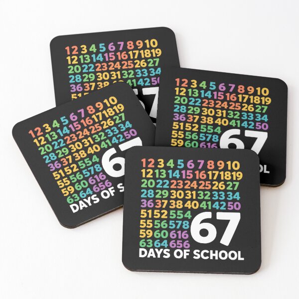 Item preview, 67 Days of School Six Seven Meme designed and sold by moabeArtistic.