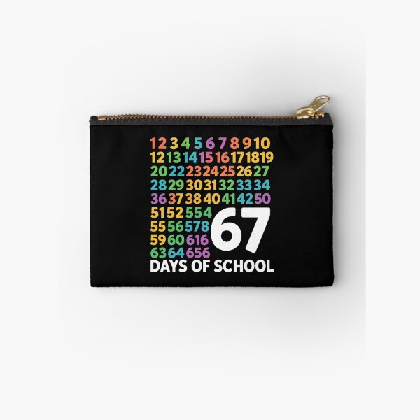 Item preview, 67 Days of School Six Seven Meme designed and sold by moabeArtistic.
