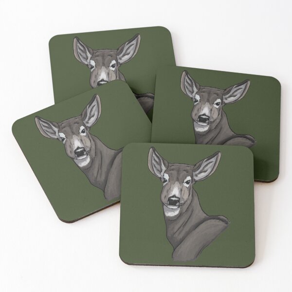 Item preview, Doevember: Mule Deer Doe designed and sold by Old Water Cryptid .