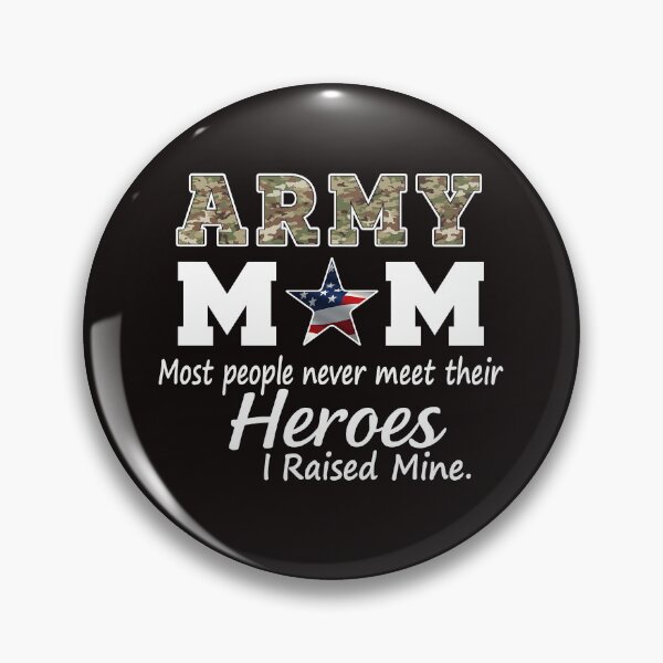 Item preview, Army Mom I Raised My Heroes Camo Proud Military Mother For Women designed and sold by KevinorNorris.