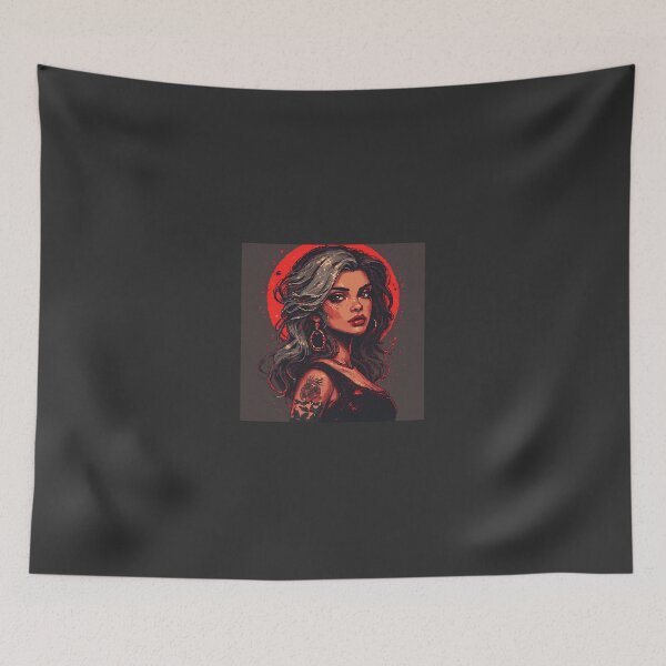 Item preview, Retro Beautiful Girl  designed and sold by jimcaza.