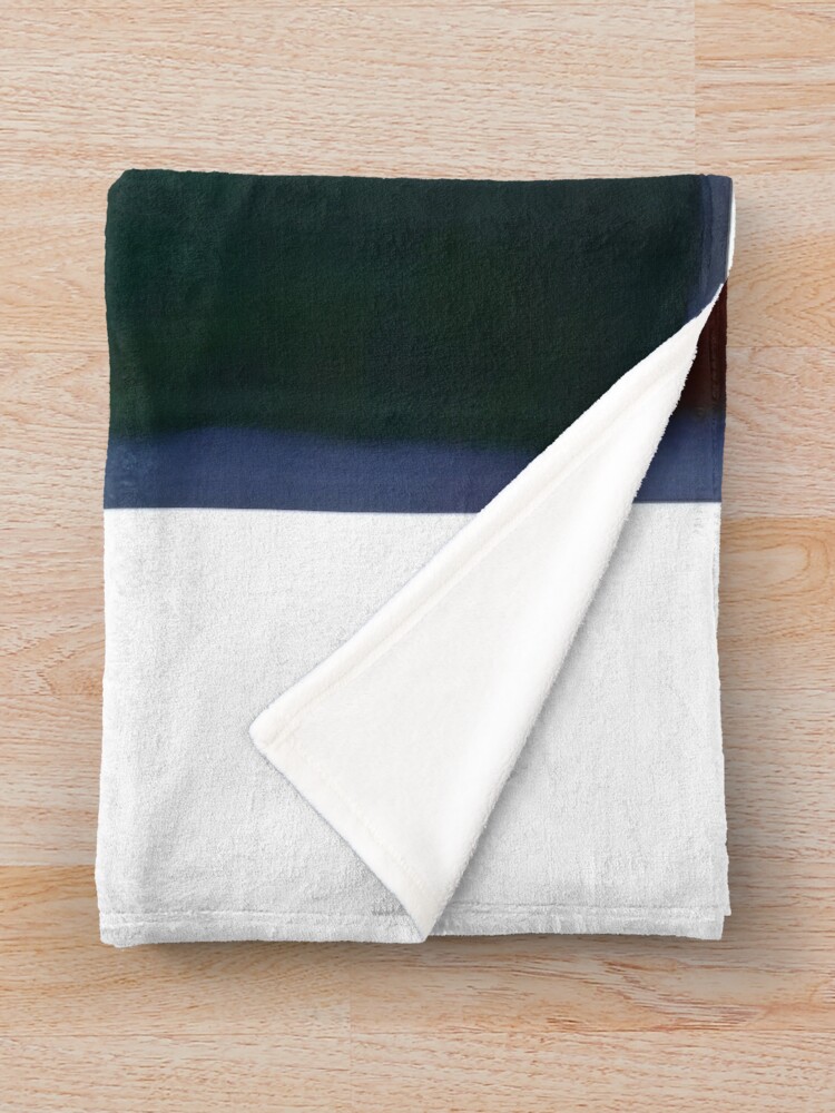 Thumbnail 3 of 6, Throw Blanket, Mark Rothko Masterpiece - High-Quality Mark Rothko Artwork designed and sold by Dahmadlo.
