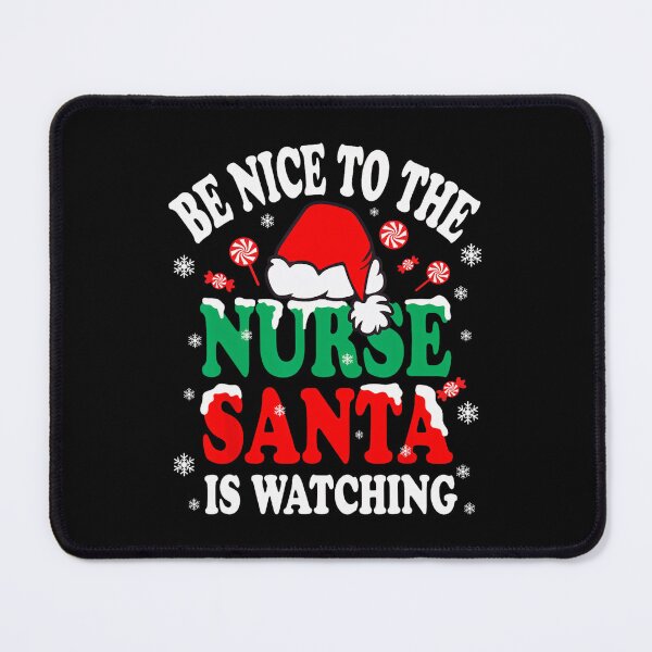 Item preview, Watching To Nurse Retro is Nice The Christmas Classic Vintage Be Nurse Santa designed and sold by FrankyTepper.
