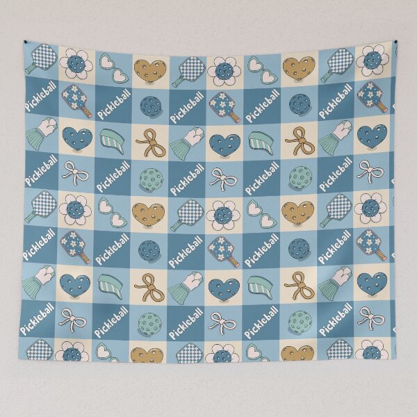 Item preview, Pickle Ball Seamless Pattern designed and sold by Fleur-DiDi-Lis.